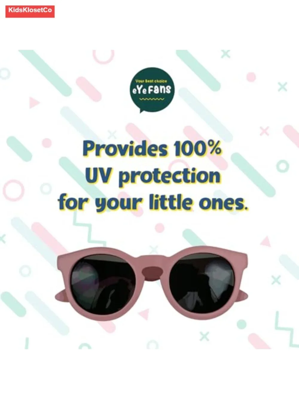 Kids Round Retro Sunglasses, Flexible TPEE Frame UV400